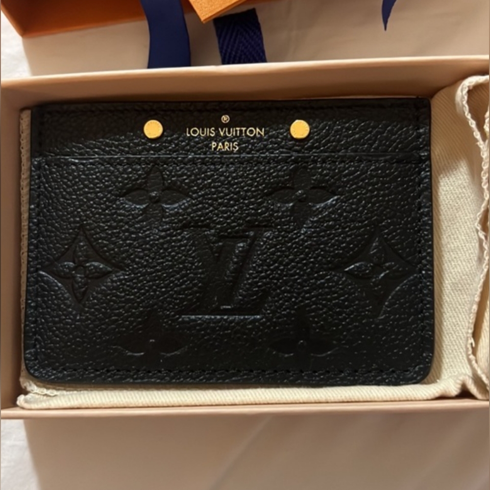 Louis Vuitton Black Card Holder